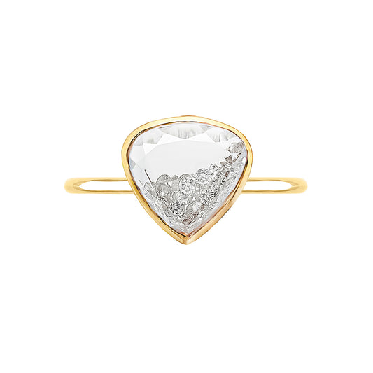 Naipe Heartish Diamond Ring - Main Img