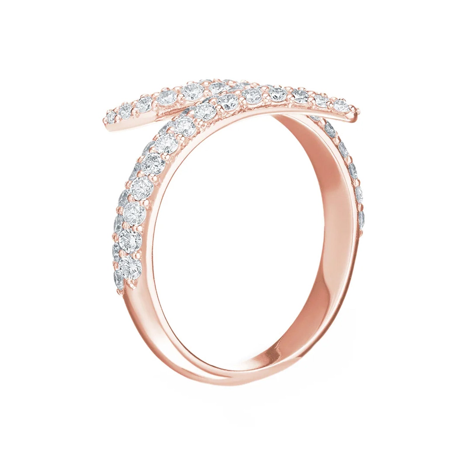 Carbon & Hyde Viper Ring - Rings - Broken English Jewelry side view