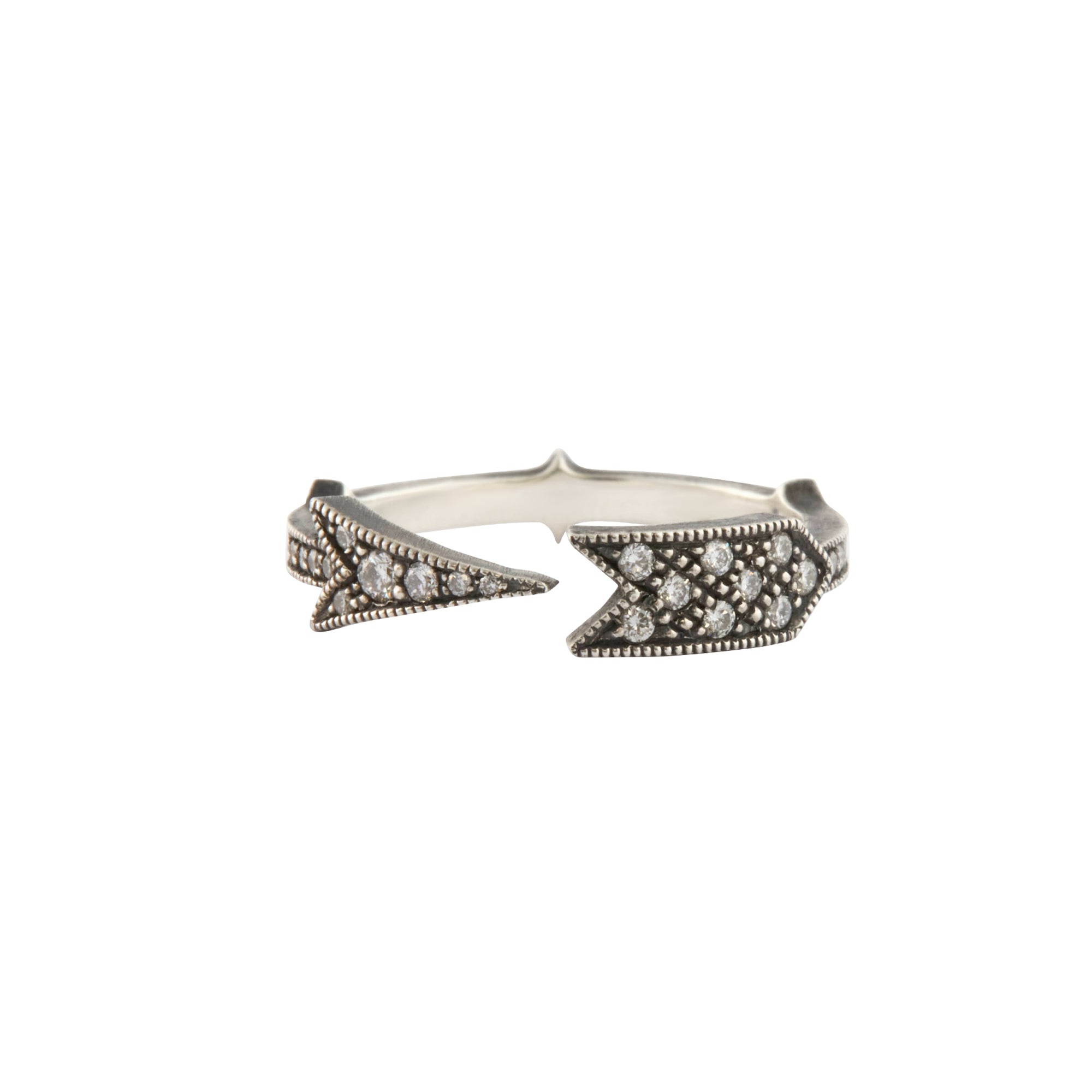 Diamond Arrow Ring