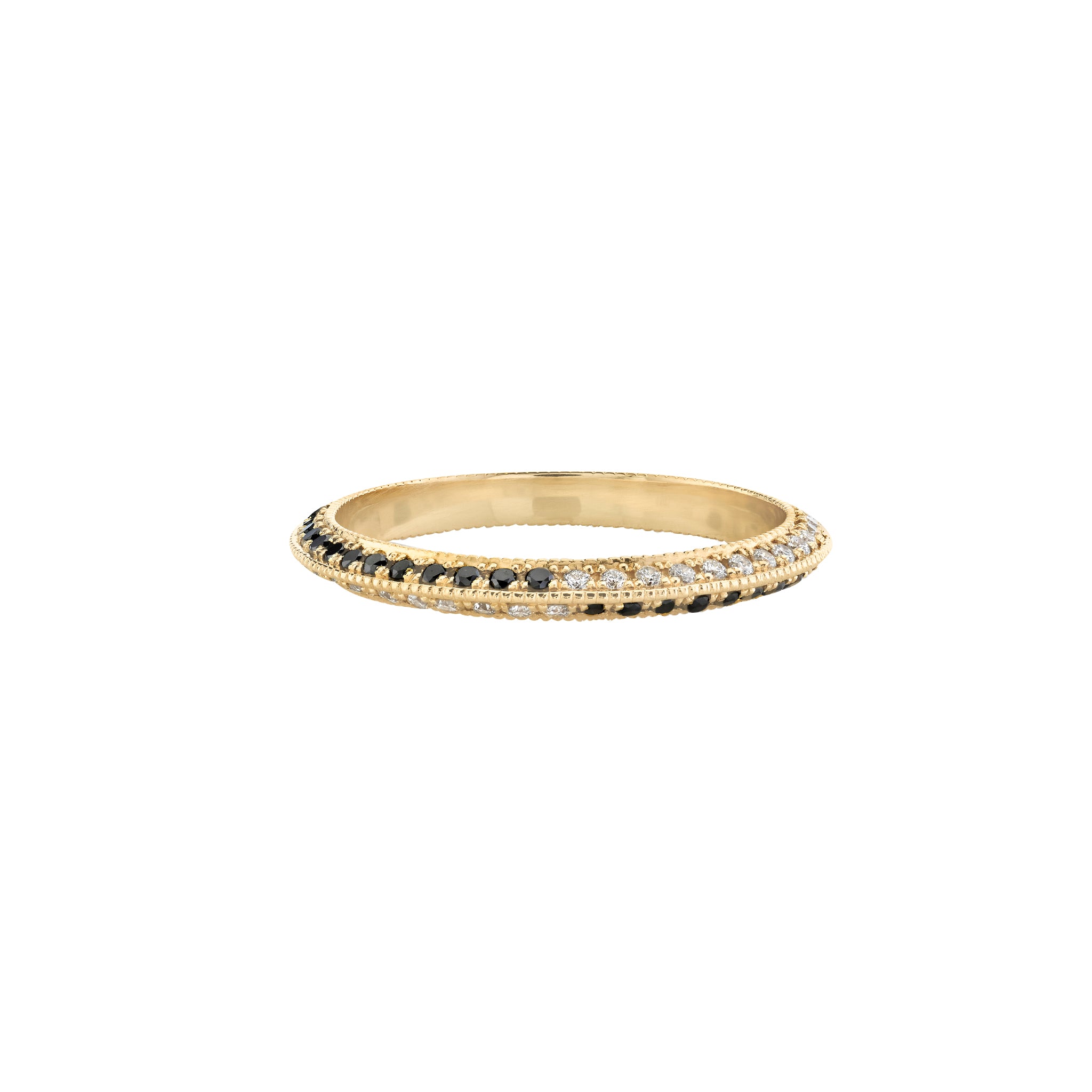 Split Othello Knife Edge Ring