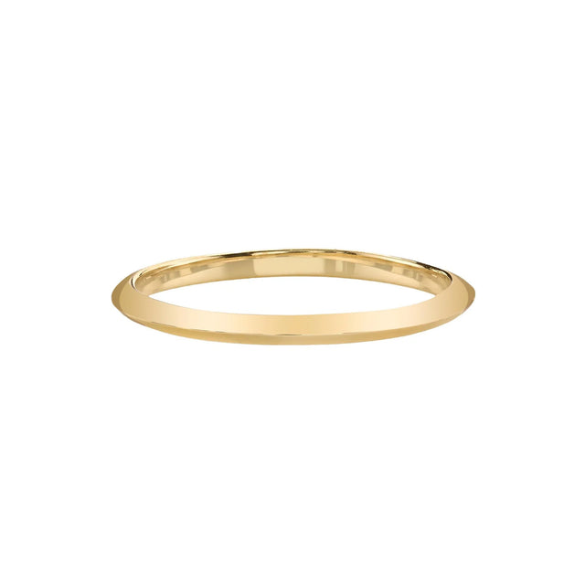 Lizzie Mandler Basic Petite Knife Edge Band - Broken English Jewelry