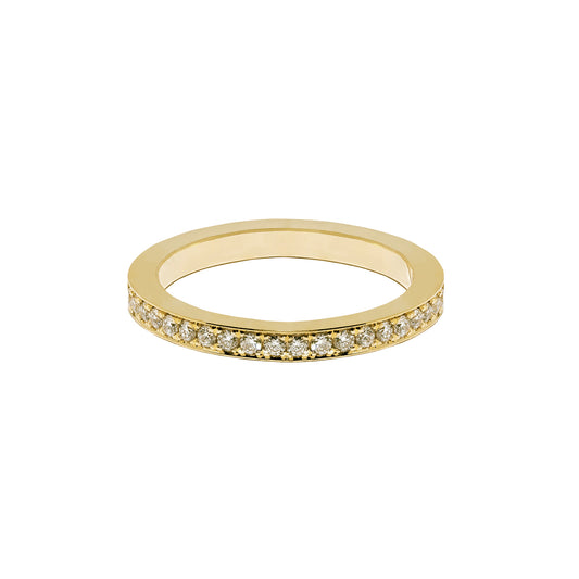 Pave Diamond Band - Main Img