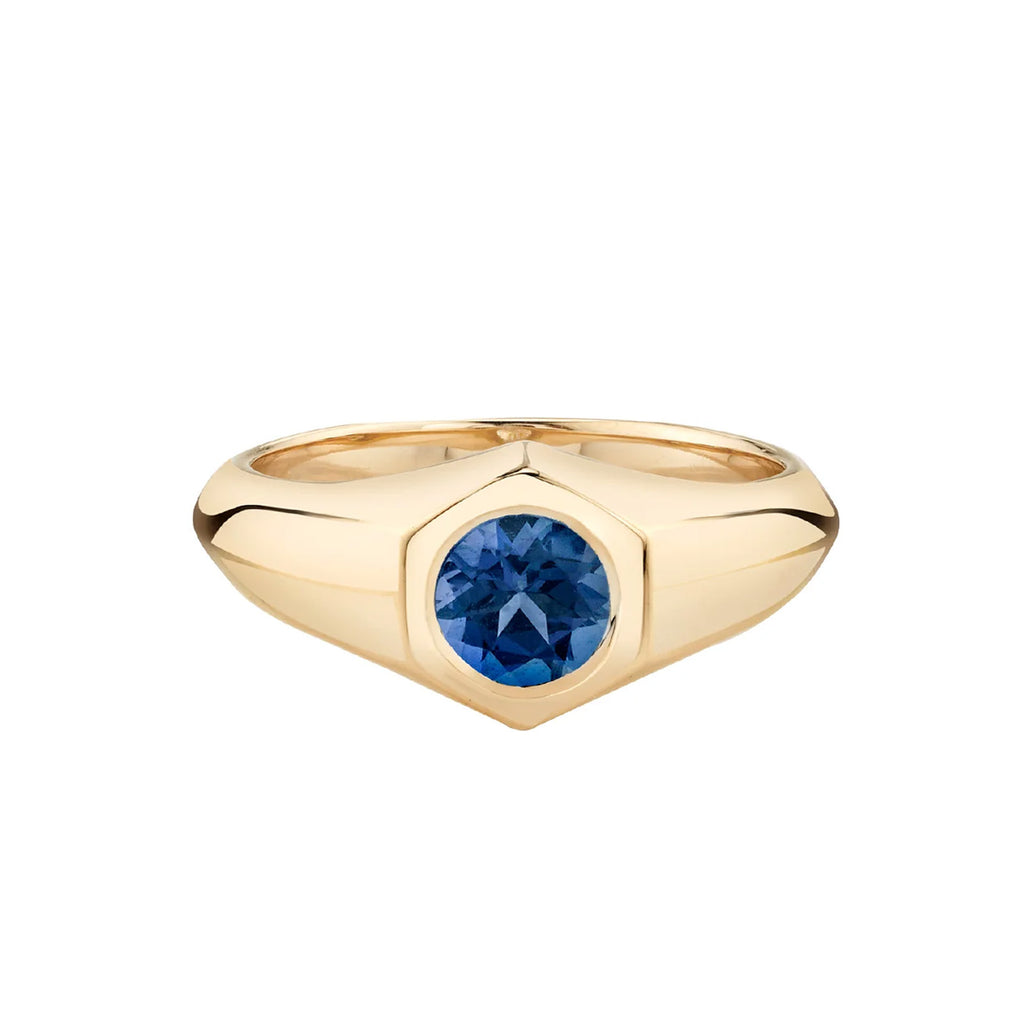新品 LIZZIE MANDLER THIN CRESCENT RING 75 Petite Crescent Ring - Lizzie Mandler