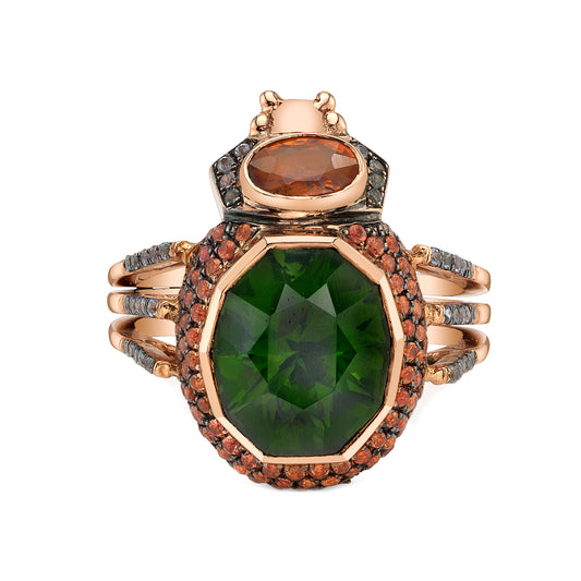Backyard Scarab Coeus Ring - Main Img
