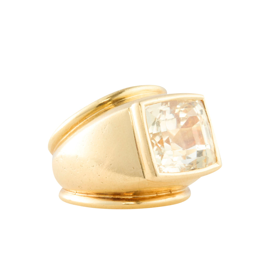 French Sapphire Ring