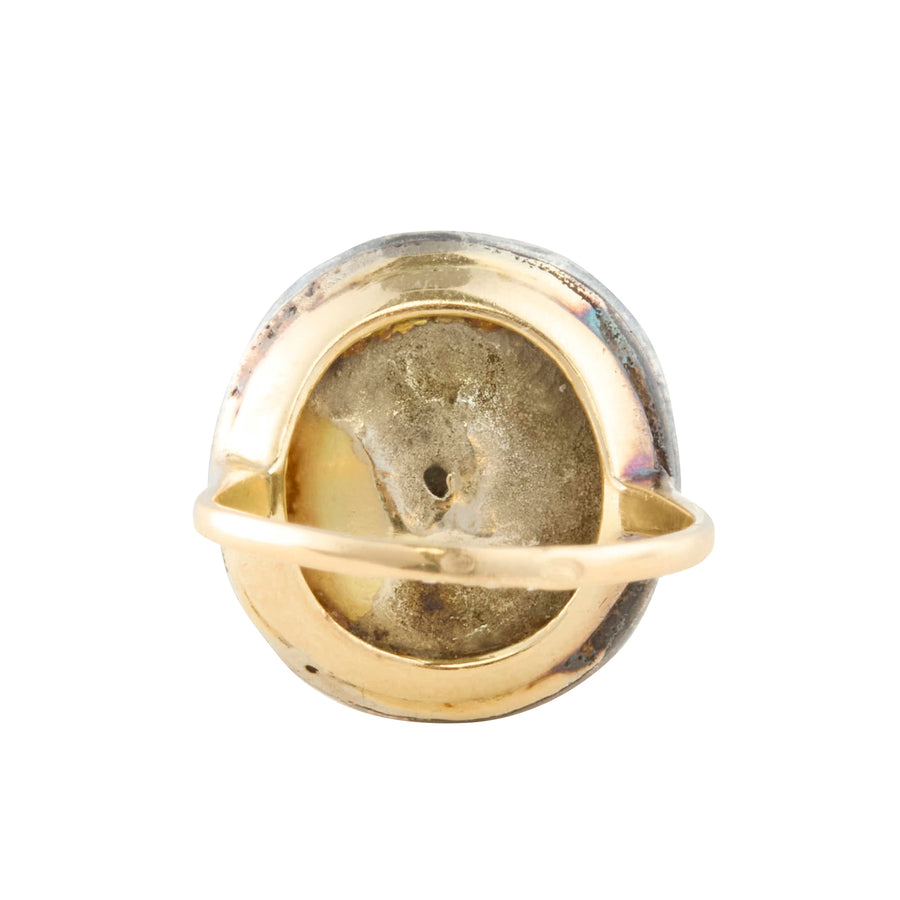 Diamond French Victorian Cluster Ring