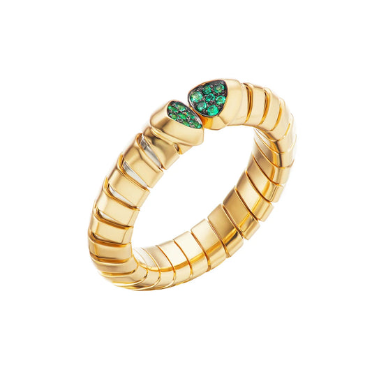 Trisolina Ring - Emerald