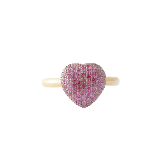 Mini Bella Ring - Pink Sapphire - Main Img