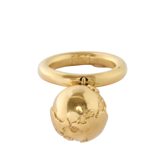 Globe Dangle Ring - Main Img