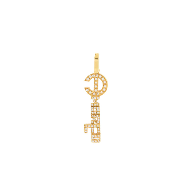 Renato Cipullo Amore Diamond Key Pendant - Charms & Pendants - Broken English Jewelry