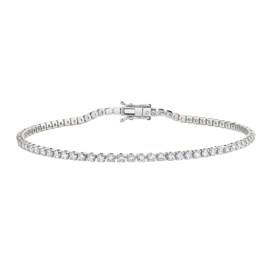 Single Line Diamond Thread Bracelet
