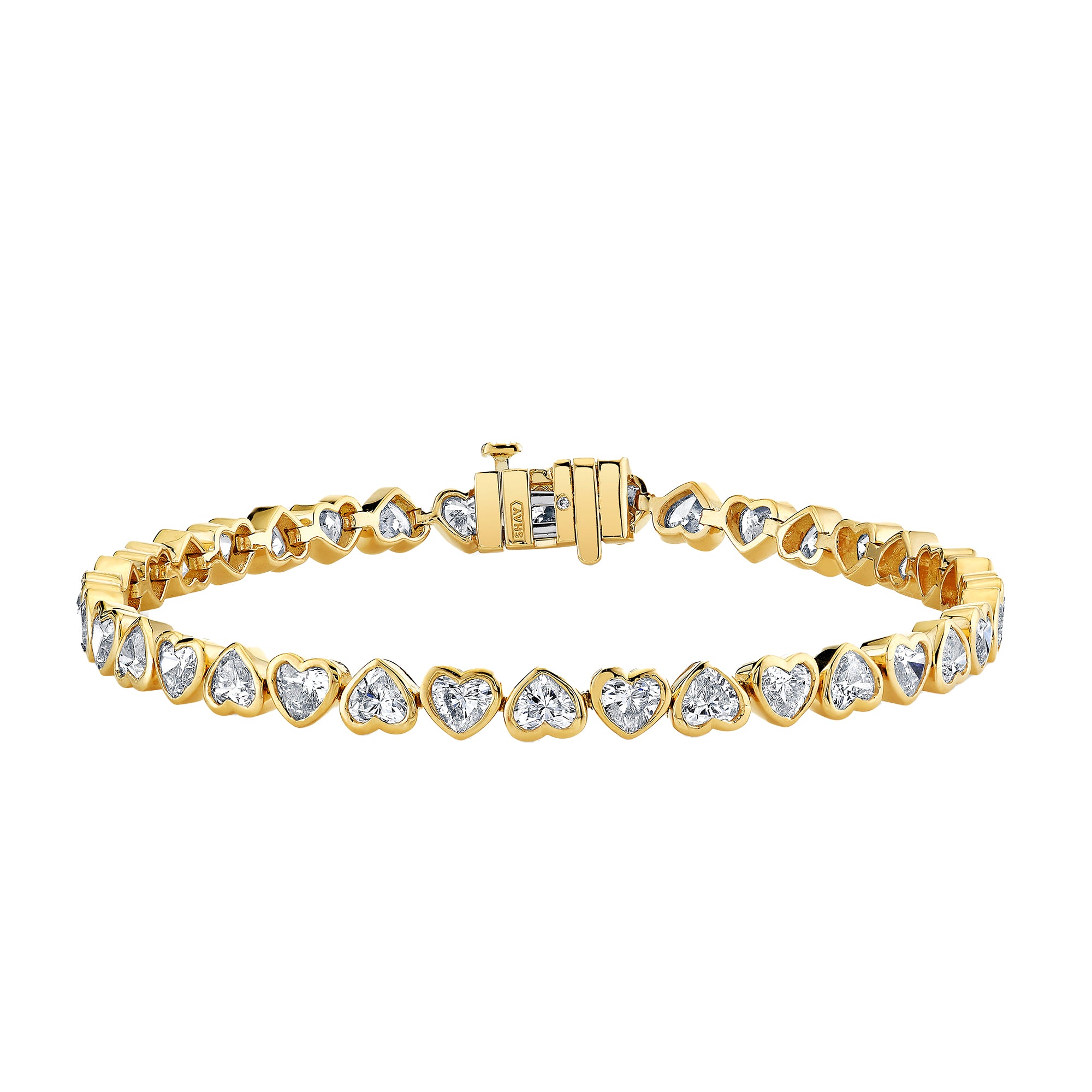 Mini Heart Tennis Bracelet