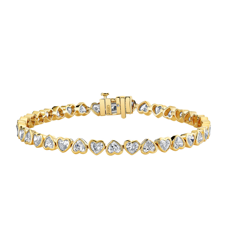 Mini Heart Tennis Bracelet