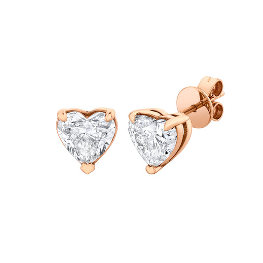 Heart Studs - Main Img