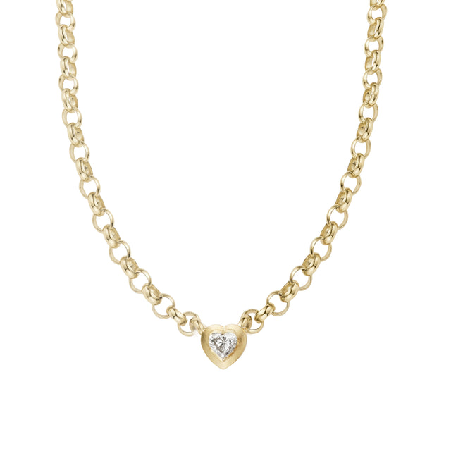 Diamond Sweetheart Necklace