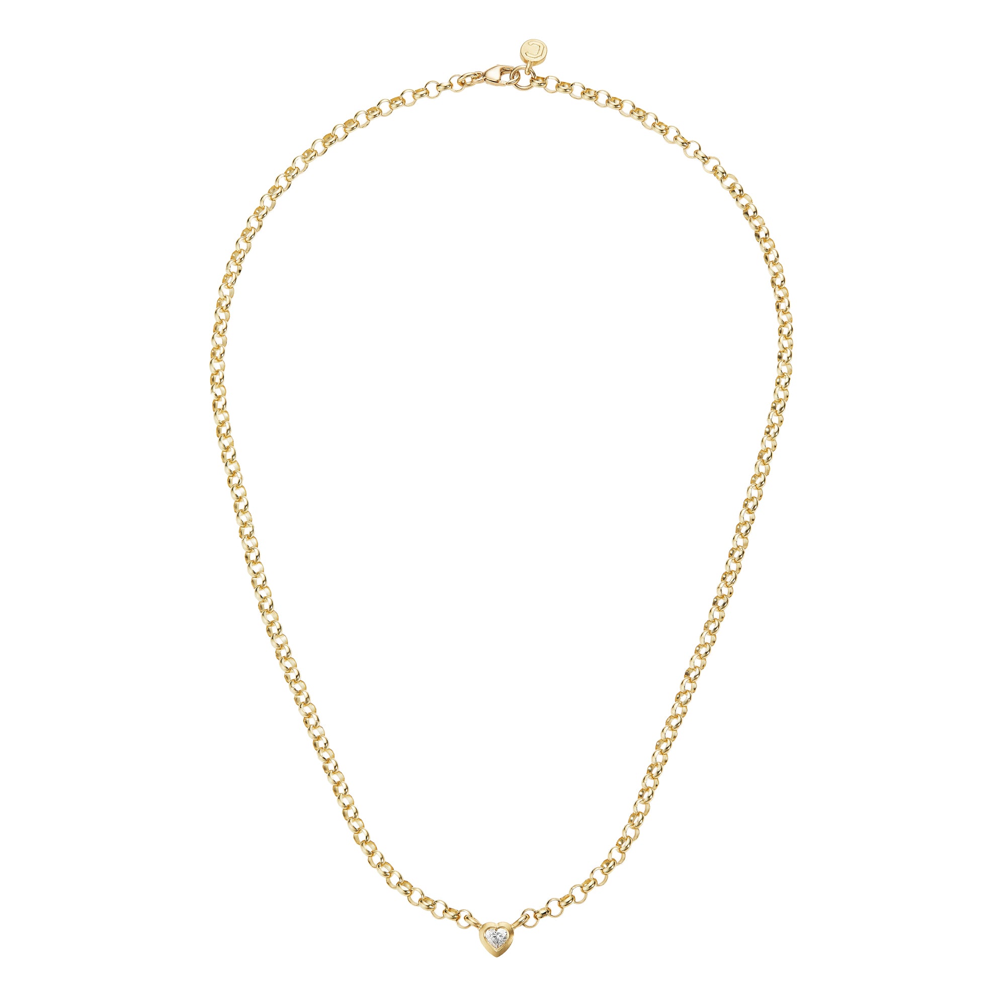 Diamond Sweetheart Necklace