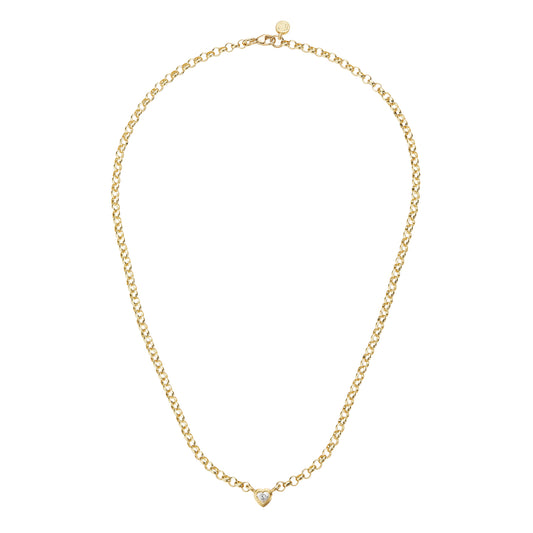 Diamond Sweetheart Necklace