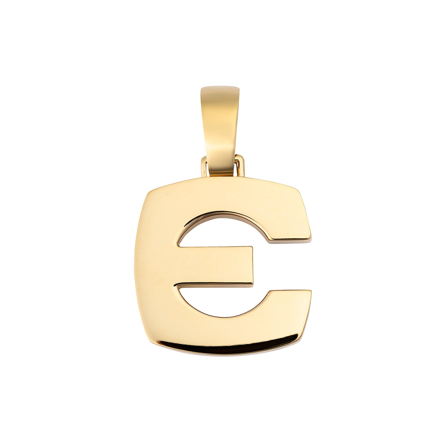 Renato Cipullo Splendente "E" Pendant - Charms & Pendants - Broken English Jewelry