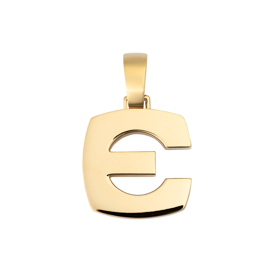 Renato Cipullo Splendente "E" Pendant - Charms & Pendants - Broken English Jewelry