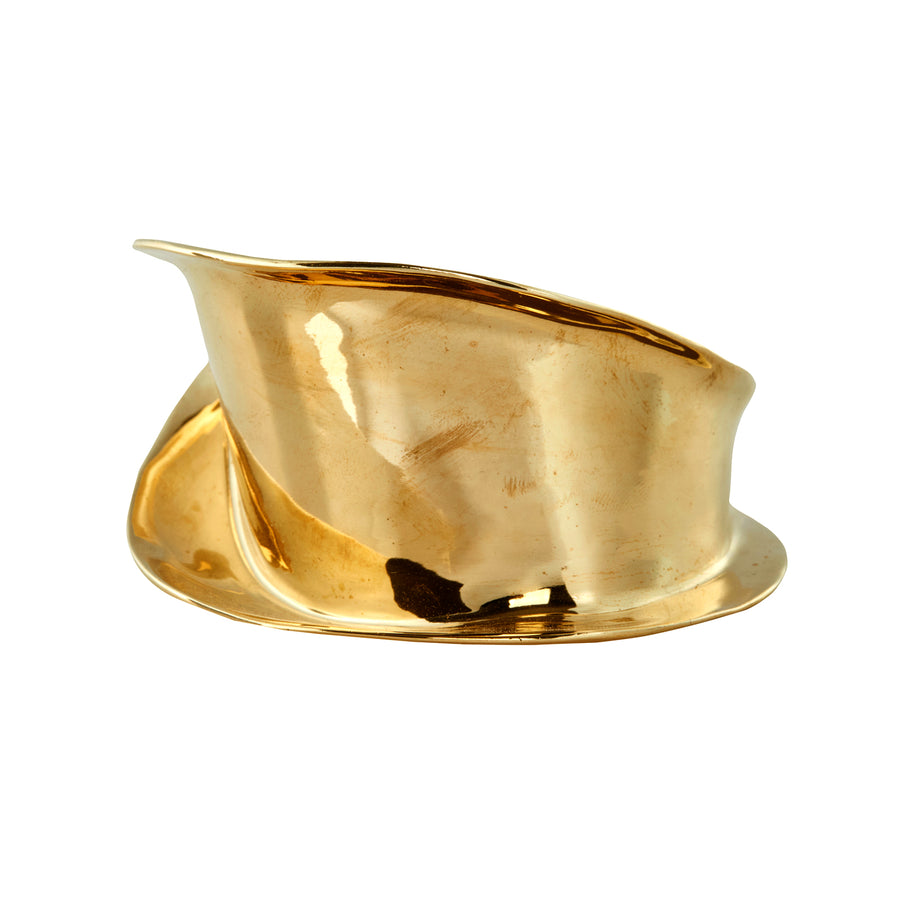 Ariana Boussard-Reifel Pharos Brass Bracelet front view