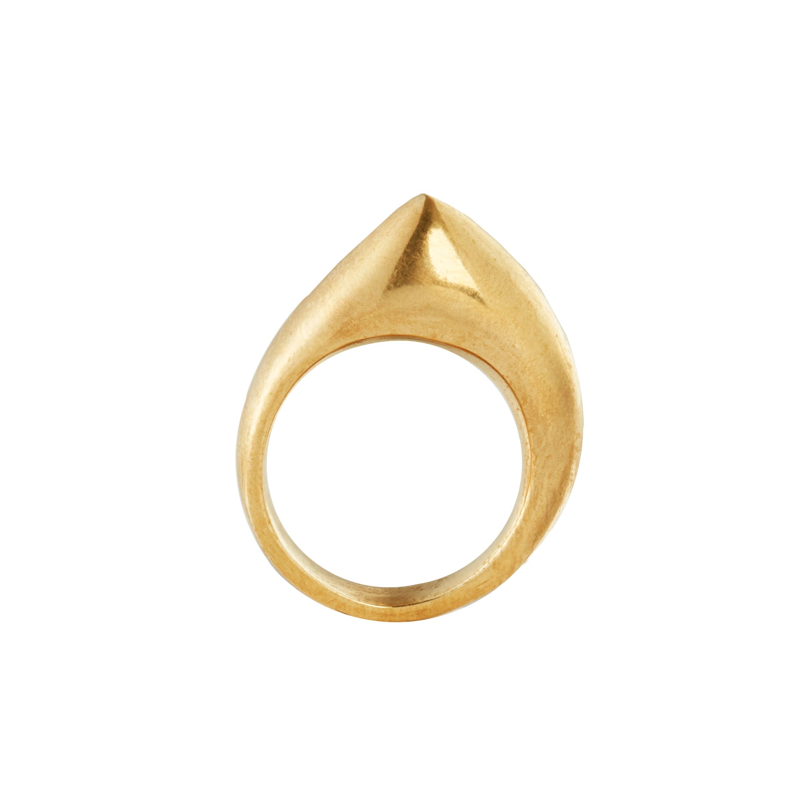 Ariana Boussard-Reifel Beacon Brass Ring side view