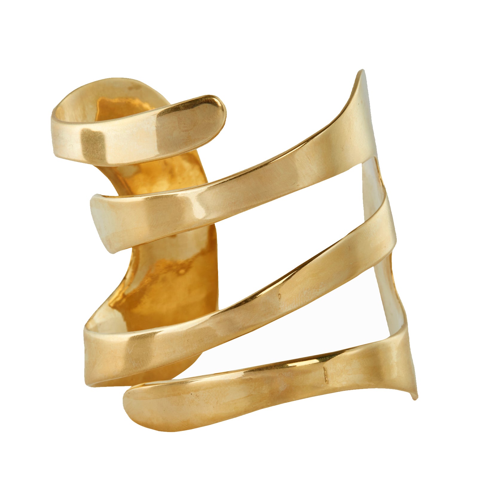 Ariana Boussard-Reifel Ursa Cuff Brass Bracelet side view