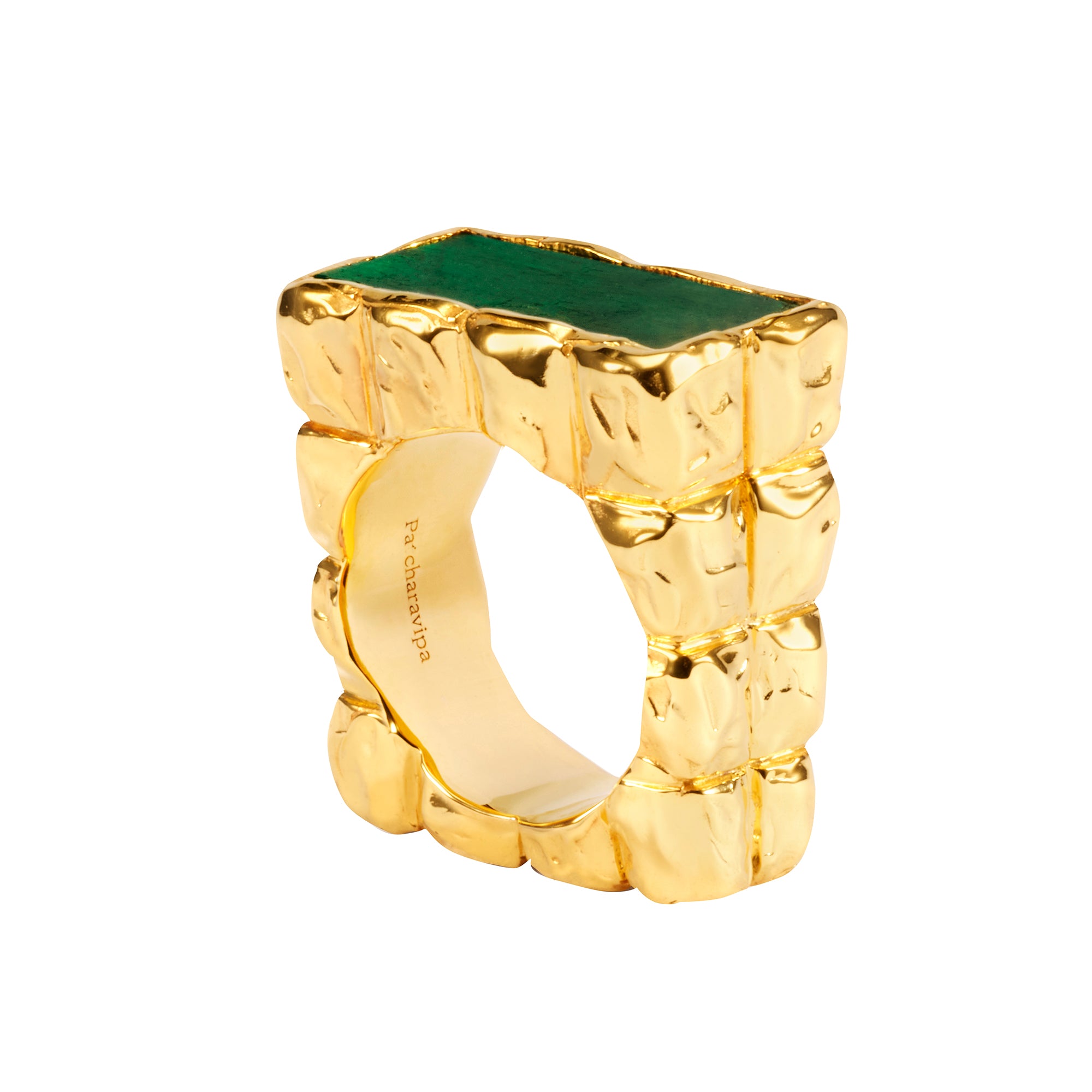 Zambian Emerald Tappeto Ring I