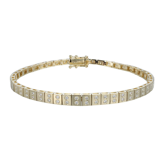 Type - Diamond Mini Leggo ID Bracelet