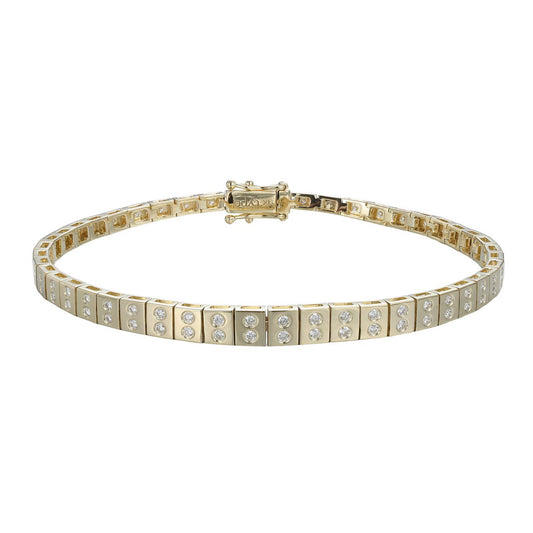 Diamond Mini Leggo ID Bracelet - Main Img