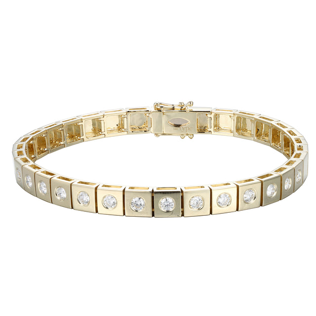 Diamond Leggo Tennis Bracelet