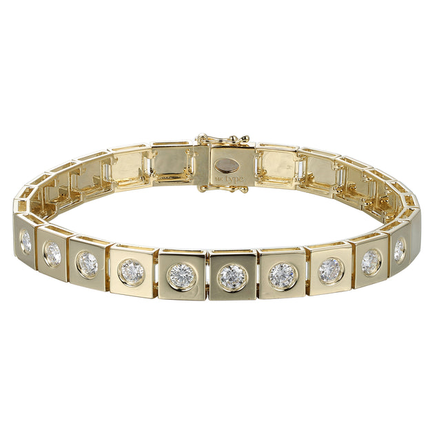 Diamond Leggo XL Tennis Bracelet