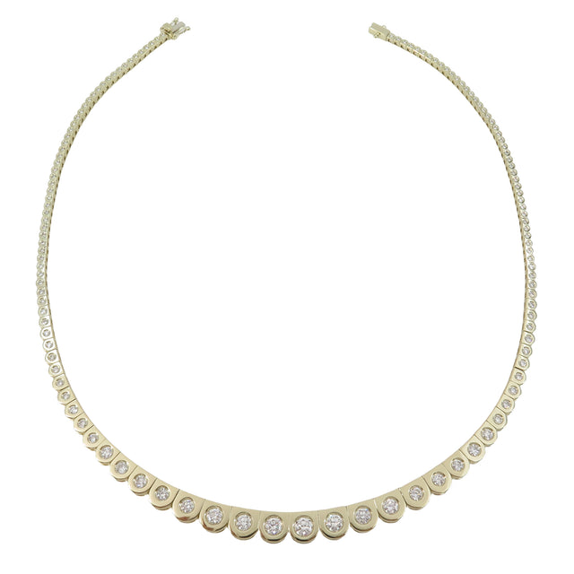 Diamond Leggo 2.0 Riviere Tennis Necklace