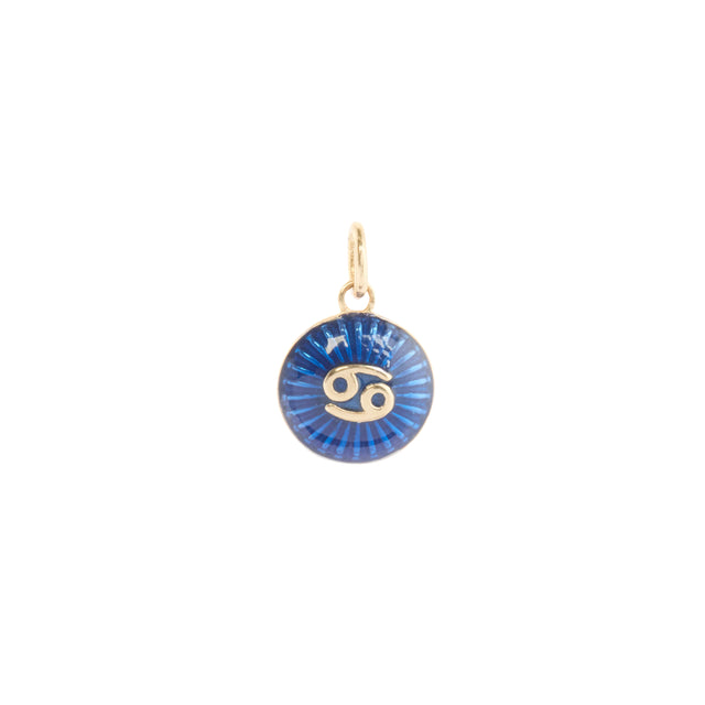 Indigo Cancer Charm