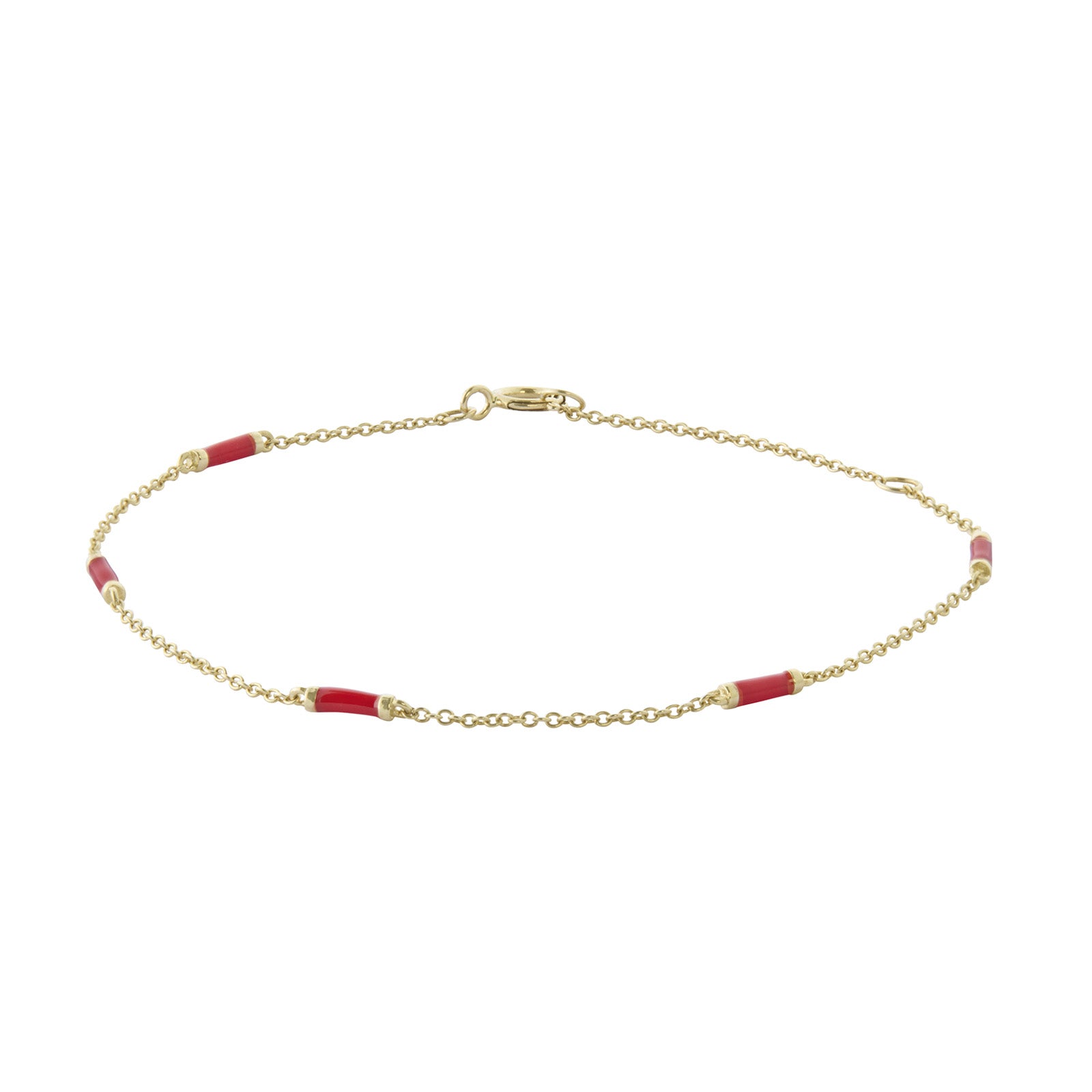 Trouver Apple Bar Chain Bracelet - Bracelets - Broken English Jewelry