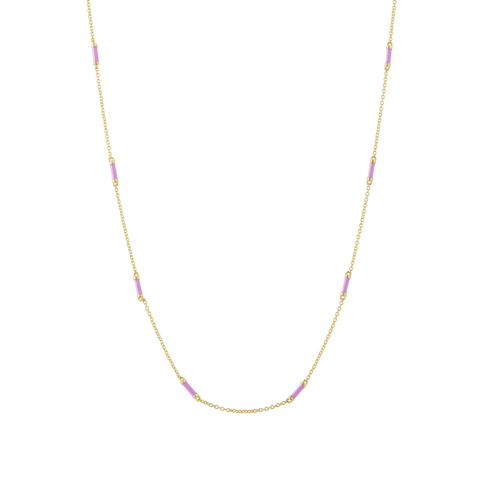 Trouver 16" Peony Bar Chain Necklace - Necklaces - Broken English Jewelry