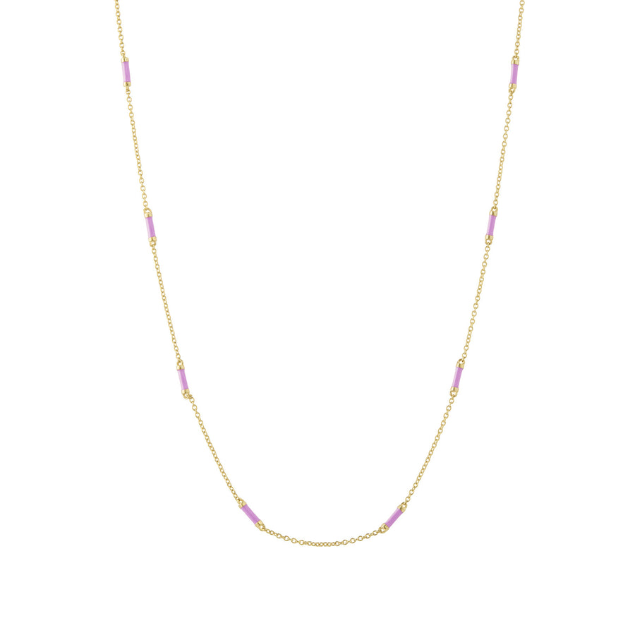 Trouver 16" Peony Bar Chain Necklace - Necklaces - Broken English Jewelry
