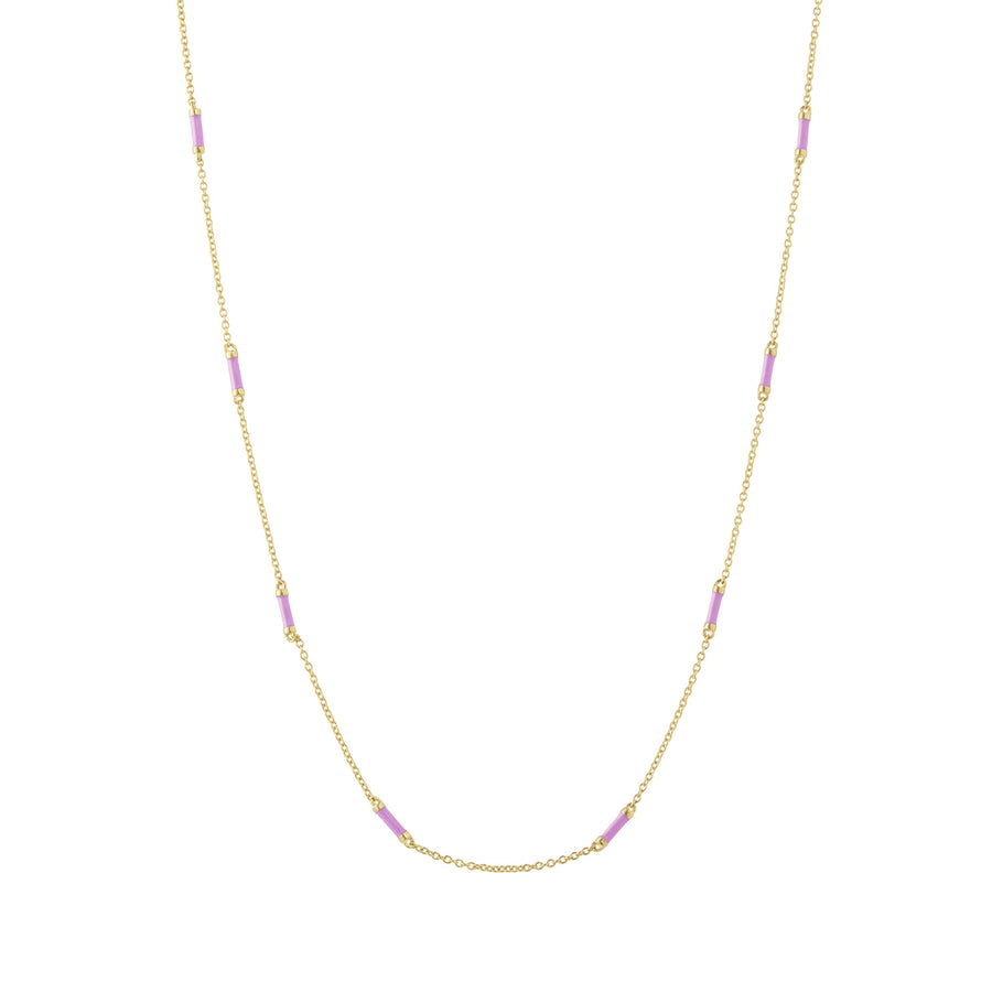 Trouver 18" Peony Bar Chain Necklace - Necklaces - Broken English Jewelry