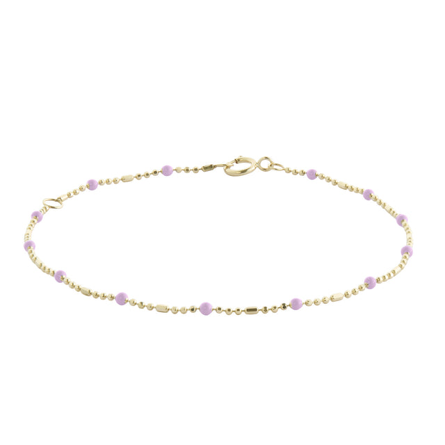 Trouver Peony Dot Ball Chain Bracelet - Bracelets - Broken English Jewelry