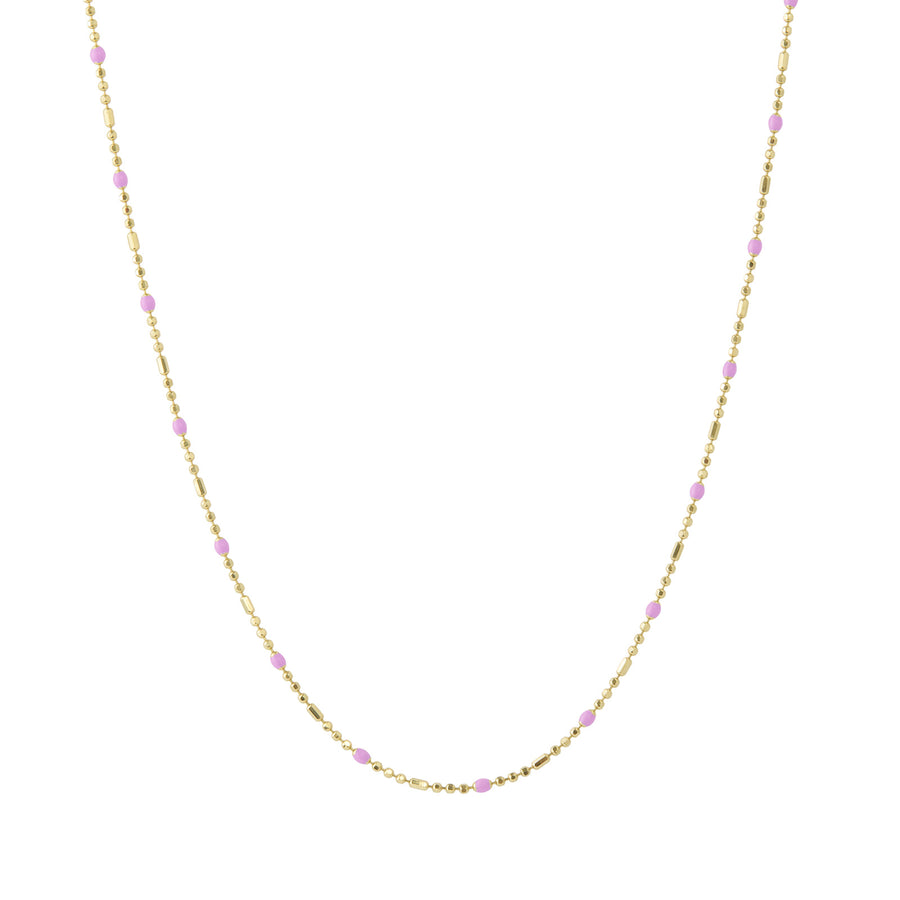 Trouver 18" Peony Dot Ball Chain Necklace - Necklaces - Broken English Jewelry