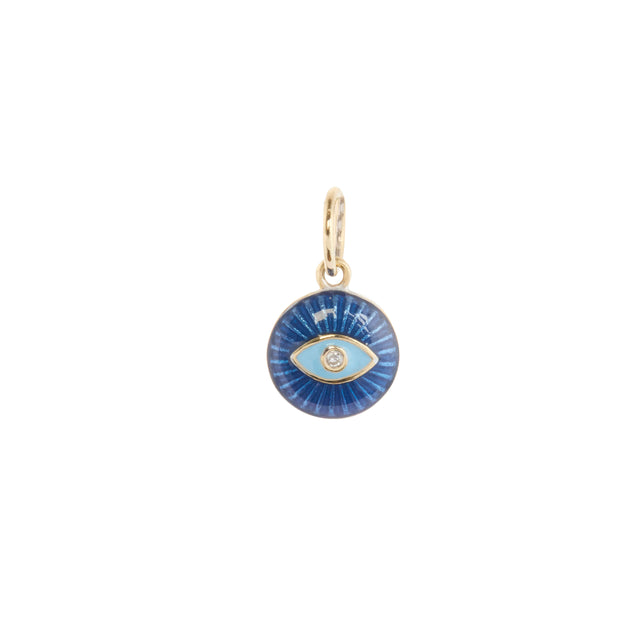 Indigo Iris Charm