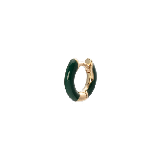 Enamel Huggie 6.5mm - Hunter - Main Img