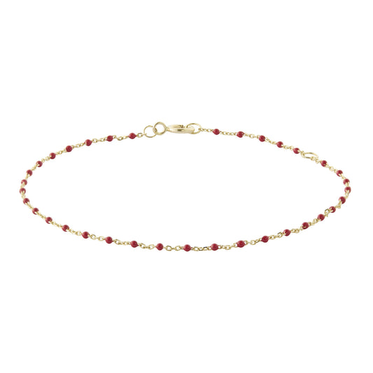 Apple Tiny Dot Chain Bracelet - Main Img