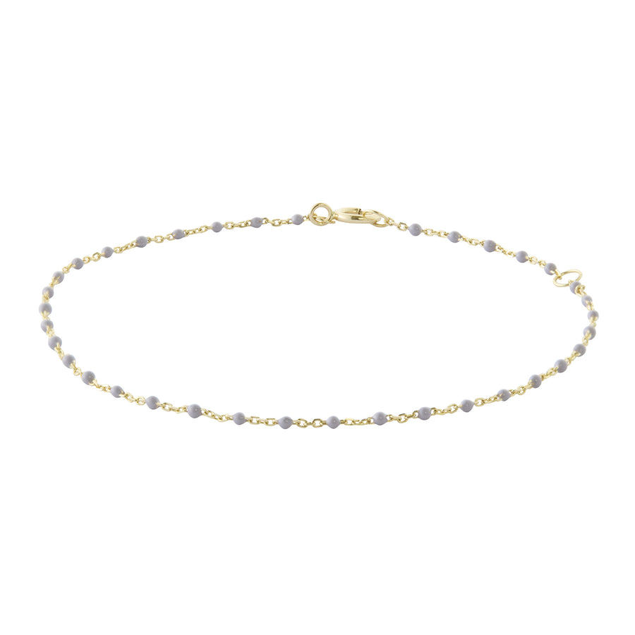 Trouver Lavender Tiny Dot Chain Bracelet - Bracelets - Broken English Jewelry