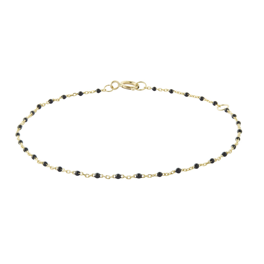 Trouver Onyx Tiny Dot Chain Bracelet - Bracelets - Broken English Jewelry