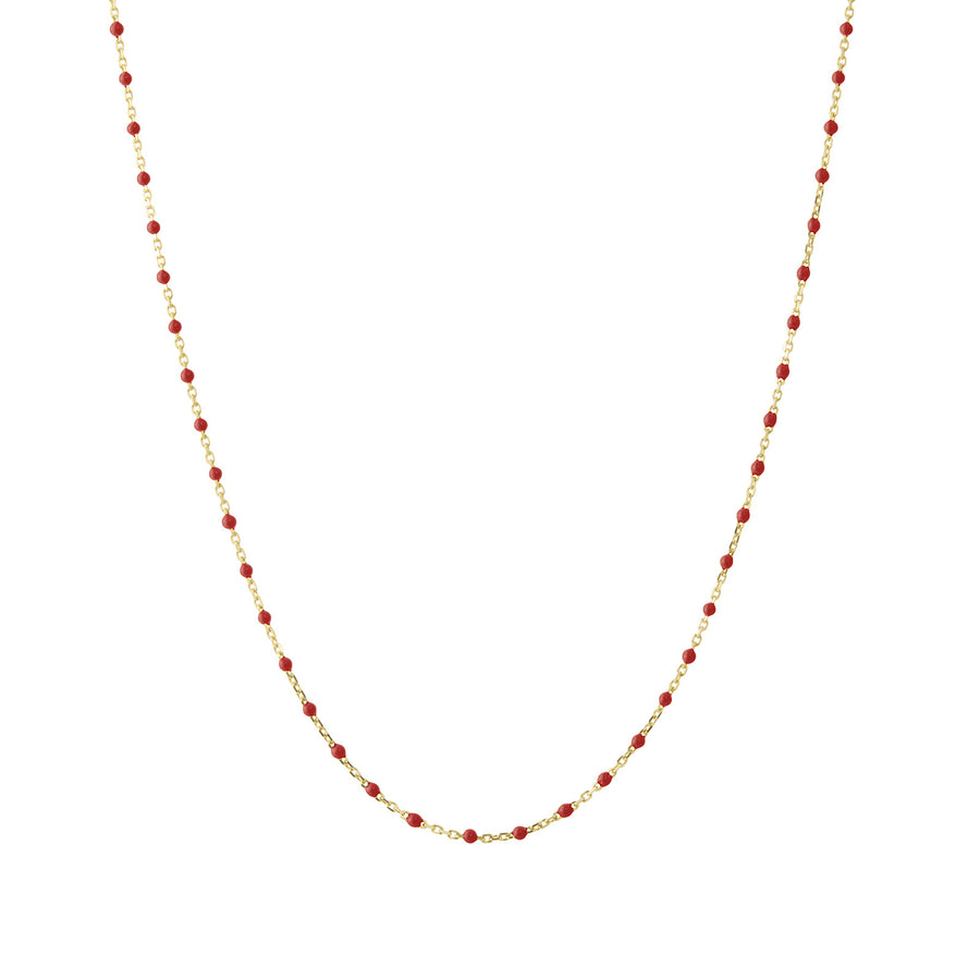 Trouver 16" Apple Tiny Dot Chain Necklace - Necklaces - Broken English Jewelry