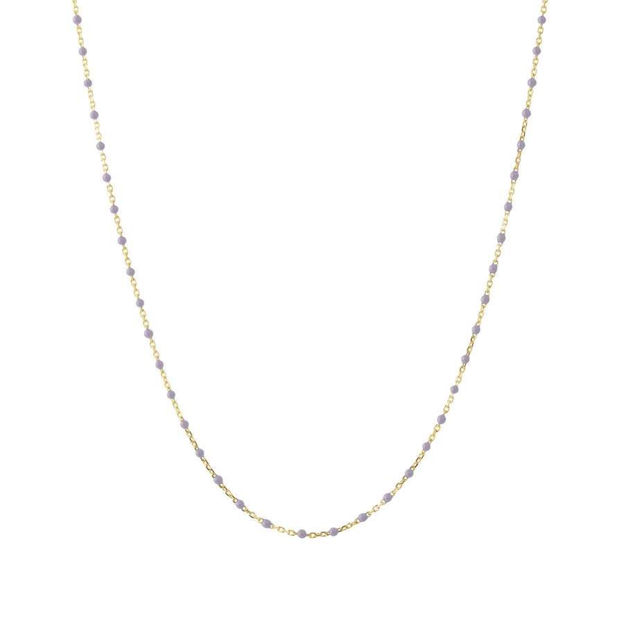 Trouver 16" Lavender Tiny Dot Chain Necklace - Necklaces - Broken English Jewelry