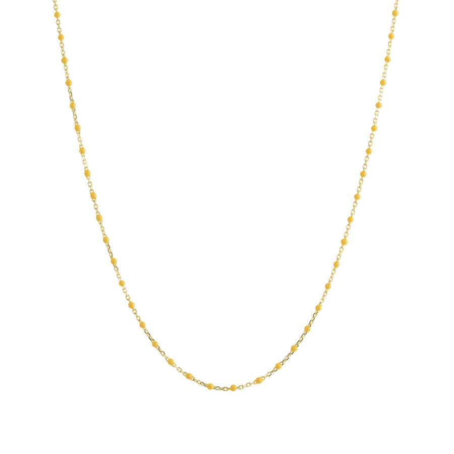 Trouver 16" Marigold Tiny Dot Chain Necklace - Necklaces - Broken English Jewelry