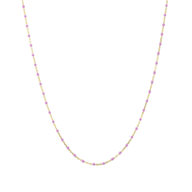 Trouver 16" Peony Tiny Dot Chain Necklace - Necklaces - Broken English Jewelry
