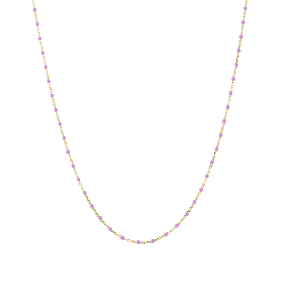 Trouver 16" Peony Tiny Dot Chain Necklace - Necklaces - Broken English Jewelry