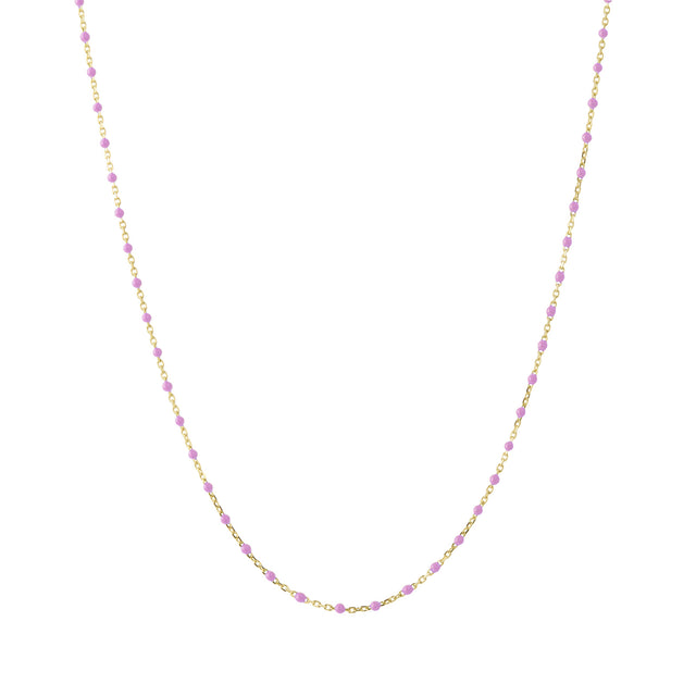 Trouver 18" Peony Tiny Dot Chain Necklace - Necklaces - Broken English Jewelry